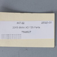 2011-2017 BMW X3 X4 Left Front Axle Shaft CV Joint 31607598027 OEM Used