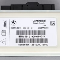 2013 BMW X3 SRS Diagnostic Control Module 65779280186 OEM Used