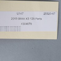 2014-2018 BMW X3 X5 Floor Speaker Subwoofer 65139287757 OEM Used