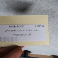 2014-2020 BMW 428i 430i 435i 440i Right Front Door Panel 51417389520 OEM Used