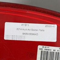 2013-2016 Audi A4 S4 Right Tail Light 8K5945096AD OEM Used