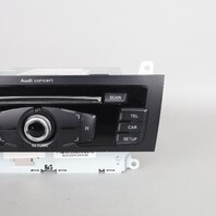 2013-2014 A4 Q5 Stereo Radio Concert AM FM Radio Receiver 8R1035186Q OEM Used