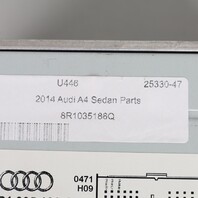2013-2014 A4 Q5 Stereo Radio Concert AM FM Radio Receiver 8R1035186Q OEM Used