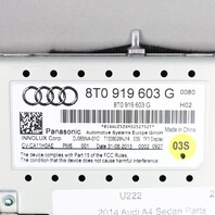 2009-2016 Audi A4 S4 A5 S5 Q5 Information Display Screen 8T0919603G OEM Used