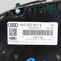 2013-2016 Audi A4 Speedometer Instrument Cluster 8K0920951E OEM Used