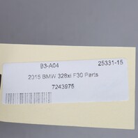 BMW 228i 230i 320i 328i 335i 428i 435i M2 M235i Fuel Pump 16117243975 OEM Used