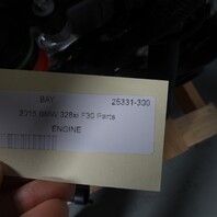 2012-2016 BMW X1 X3 228i 328i 428i 528i N20 Engine Motor OEM Used 54K Miles