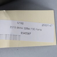 BMW 328i 335i 430i 435i Interior Inside Rear View Mirror 51169345387 OEM Used