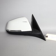 2013-2015 BMW 320i 328i 335i Door Mirror Right Side View White OEM Used