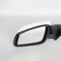 2013-2015 BMW 328i 335i Door Mirror Left Side View White 51167345673 OEM Used
