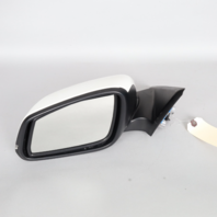 2013-2015 BMW 328i 335i Door Mirror Left Side View White 51167345673 OEM Used