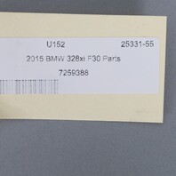 2012-2016 BMW 320i 328i 335i Right Front Seat Belt Buckle 72117259388 OEM Used