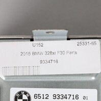 2012-2015 BMW 320i 328i 335i Amp Amplifier 65129334716 OEM Used