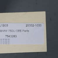 2004-2010 BMW 528i 530i 545i 645i 750i Radiator Cooling Fan 17427543282 OEM Used