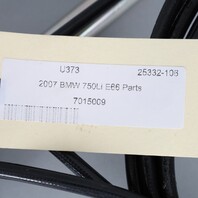 2002-2008 BMW 745i 750i Trunk Lid Hydraulic Pump Actuator Motor Hoses OEM Used