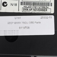 2006-2008 BMW 750i CD Changer 6-Disc 65129119708 OEM Used