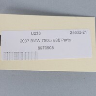 2006-2008 BMW 750i SRS Right Front Door Module 65776970908 OEM Used