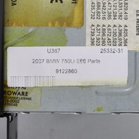 2006-2007 BMW 750i Navigation DVD Player 65909122860 OEM Used