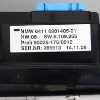 2006-2008 BMW 750i Climate Temperature Control Panel 64116981405 OEM Used