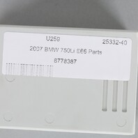 BMW 128i 328i 528i 535i X5 328i 650i Tire Pressure Module 36236778387 OEM Used