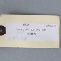 2002-2008 BMW 745li 750li Trunk Lid Latch Lock Actuator 67107014872 OEM Used