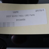 2007 BMW 750Li Interior Inside Rear View Mirror 51169134458 OEM Used