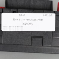 2004-2007 BMW 745i 750i Rear Fuse Relay Junction Box 61136900583 OEM Used