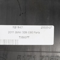 2007-2011 BMW 328i 335i E90 Left Front Fender Liner Rear 51717059377 OEM Used