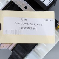 2011 BMW 328i Sedan Right Front Seat Belt 72117226650 OEM Used