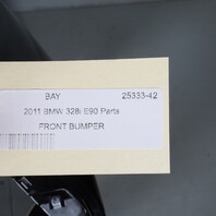 2009-2011 BMW 328i 335i Sedan Front Bumper M-PKG Black Sapphire Used