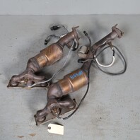 2010-2013 BMW 128i 328i Exhaust Manifold Front Rear Set 18407556989 OEM Used