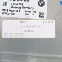 2011-2012 BMW 128i 328i Engine Computer ECU ECM DME 12147624052 OEM Used