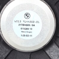2008-2013 BMW 328i 335i M3 X1 Floor Speaker Subwoofer Pair 65139143143 OEM Used