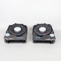 2008-2013 BMW 328i 335i M3 X1 Floor Speaker Subwoofer Pair 65139143143 OEM Used