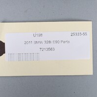 BMW 128i 135i 328i 335i M3 X1 Left Front Seat Belt Buckle 72117213563 OEM Used