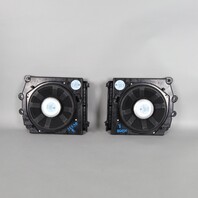 08-10 BMW 528i 535i 550i M5 Floor Speaker Subwoofer Pair 65139143141 OEM Used