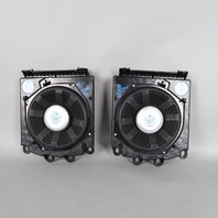 08-10 BMW 528i 535i 550i M5 Floor Speaker Subwoofer Pair 65139143141 OEM Used