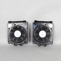 08-10 BMW 528i 535i 550i M5 Floor Speaker Subwoofer Pair 65139143141 OEM Used