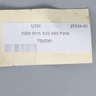 BMW Fuel Injector N54 N63 135 335 535 550 X5 X6 13537585261-12 OEM Used
