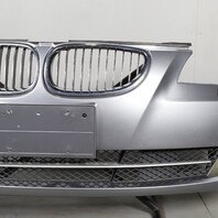 2008-2010 BMW 528i 535i 550i Front Bumper Cover Space Grey 51117184716 Used