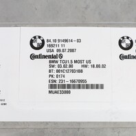 2008 BMW 535i Bluetooth Telematics Control Module 84109149614 OEM Used