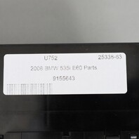 2008-2010 BMW 528i 535i 550i M5 Climate Control Panel 64119155643 OEM Used
