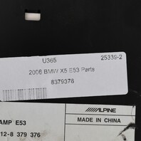 2000-2006 BMW X5 Amplifier AMP 65128379376 OEM Used