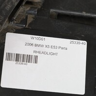 2004-2006 BMW X5 E53 Right Passenger Headlight Xenon Adaptive 63117166818 OEM