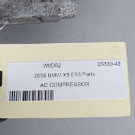 2003-2006 BMW X5 E53 3.0 A/C Compressor 64526918000 OEM Used