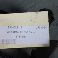 2000-2006 BMW X5 Left Front Spindle Knuckle Hub 31216761575 OEM Used