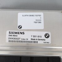 2005-2006 BMW X5 3.0 M54 Engine Computer ECU DME 12147557385 OEM Used
