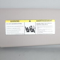 2011-2016 BMW 528i 535i 550i Right Sun Visor 51167248860 OEM Used