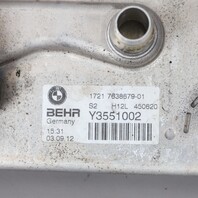 BMW 535i 640i 740i N55 Transmission Oil Cooler Heat Exchanger OEM Used