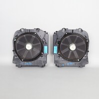 2011-2016 BMW 528i 535i 550i Floor Speaker Subwoofer Pair 65139169685 OEM Used